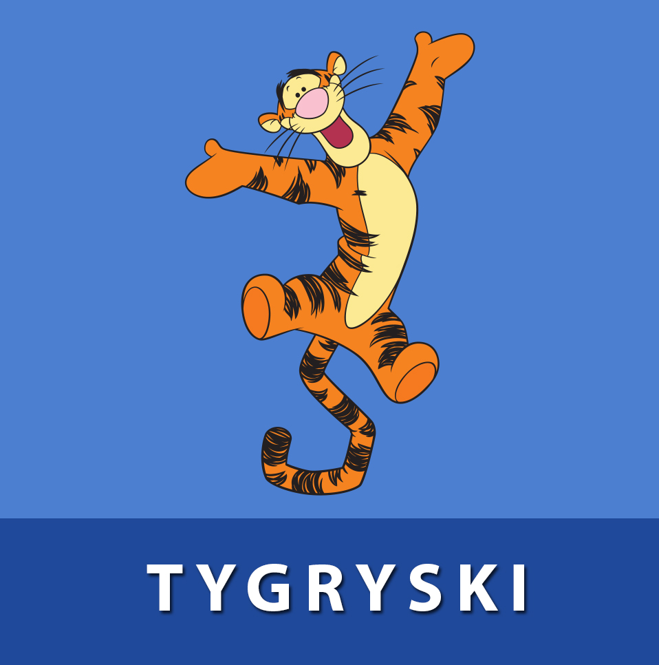 hiperłącze kafelek grupa tygryski